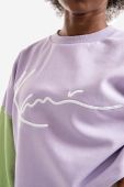 Кофта Karl Kani жіноча колір фіолетовий візерунок 6120016-violet