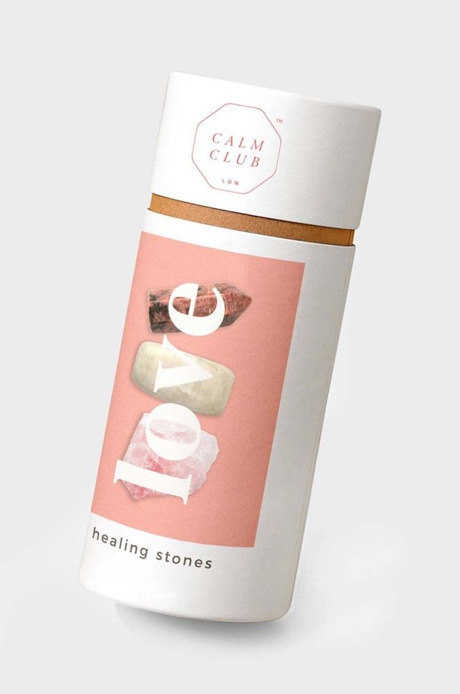 Набір кристалів з підставкою Luckies of London Love Healing Stones колір барвистий