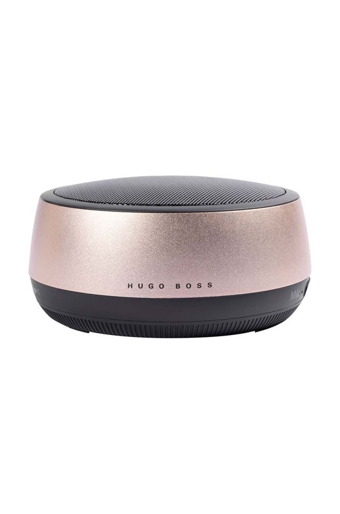 Бездротова колонка Hugo Boss Gear Luxe колір рожевий (3460787)