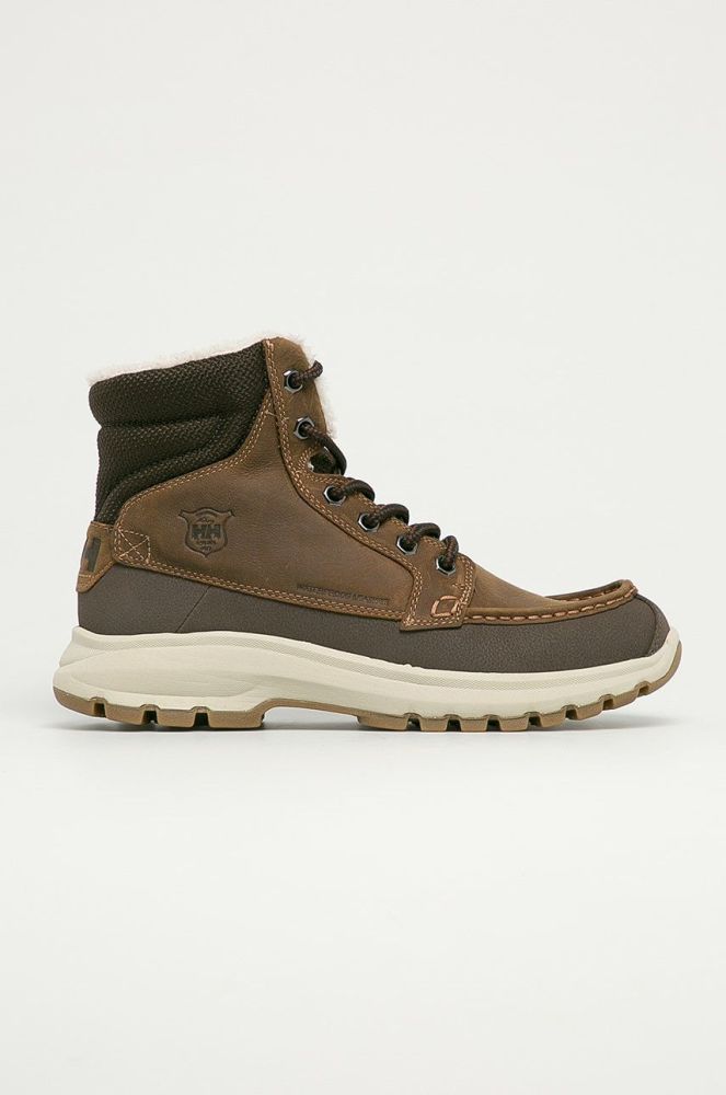 Helly Hansen Шкіряні черевики Garibaldi V3 колір коричневий (761782)