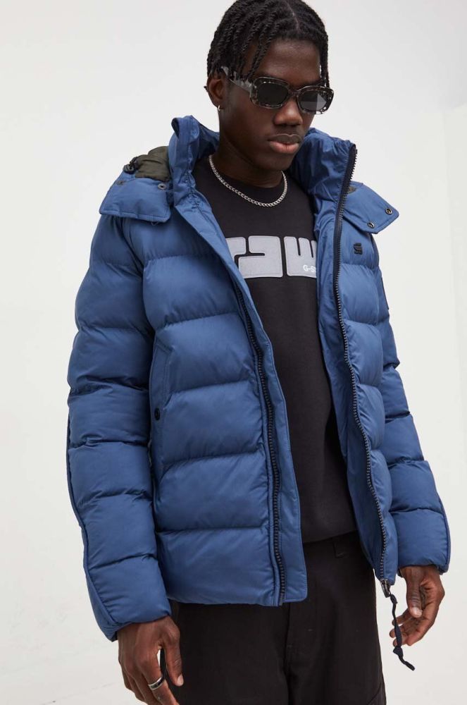 Куртка G-Star Raw чоловіча зимова колір блакитний (3517353)
