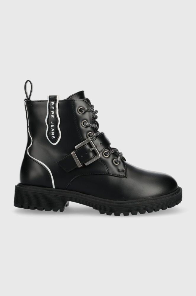 Дитячі черевики Pepe Jeans колір чорний (2702951)