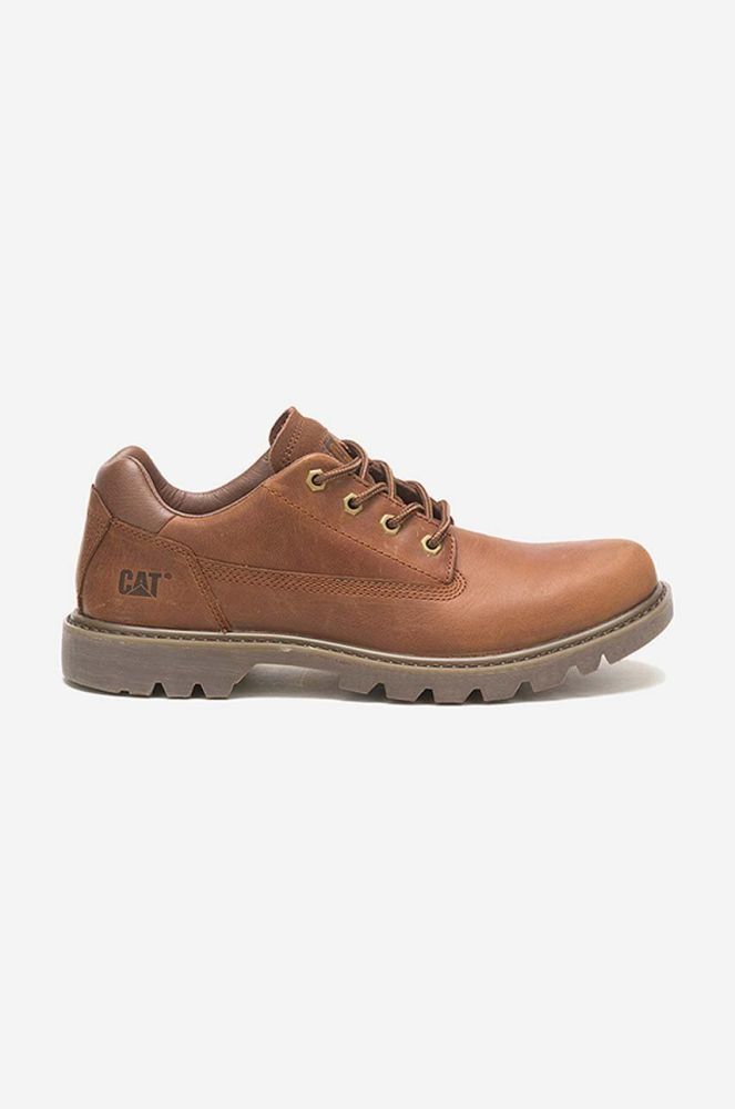 Шкіряні туфлі Caterpillar Colorado Low 2.0 колір коричневий P110627-brown