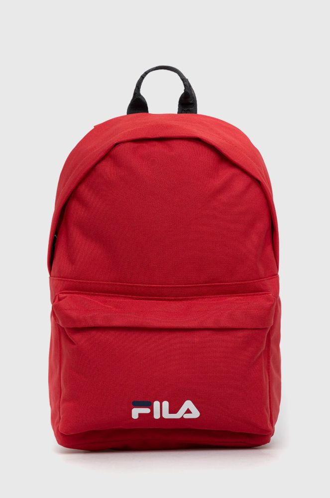 Рюкзак Fila колір червоний великий однотонний (2613611)