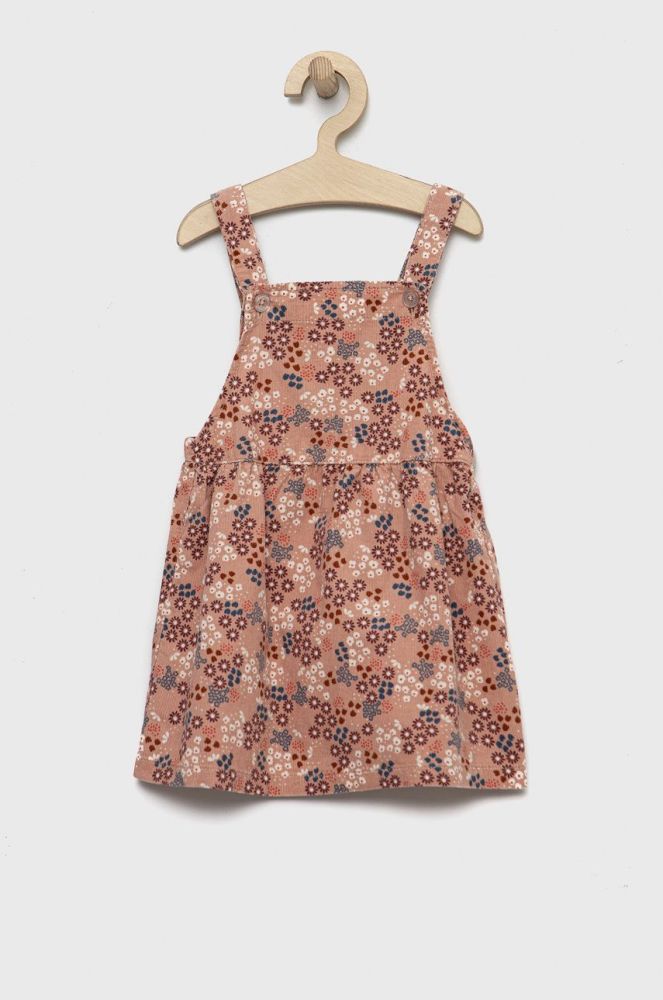 Дитяча бавовняна сукня United Colors of Benetton колір рожевий mini розкльошена (2707170)
