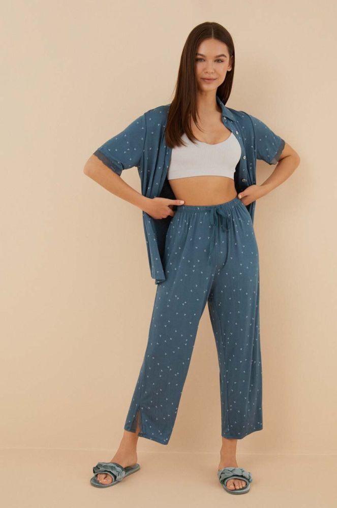 Піжама women'secret SOFT TOUCH 1 жіноча колір синій 4756604