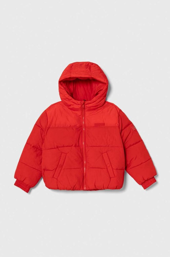 Дитяча куртка Tommy Hilfiger колір червоний (3641287)