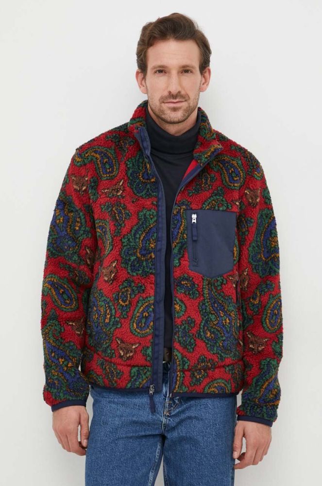 Флісова кофта Polo Ralph Lauren візерунок колір барвистий