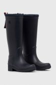 Гумові чоботи Tommy Hilfiger TOMMY TARTAN RUBBERBOOT жіночі колір синій FW0FW07664