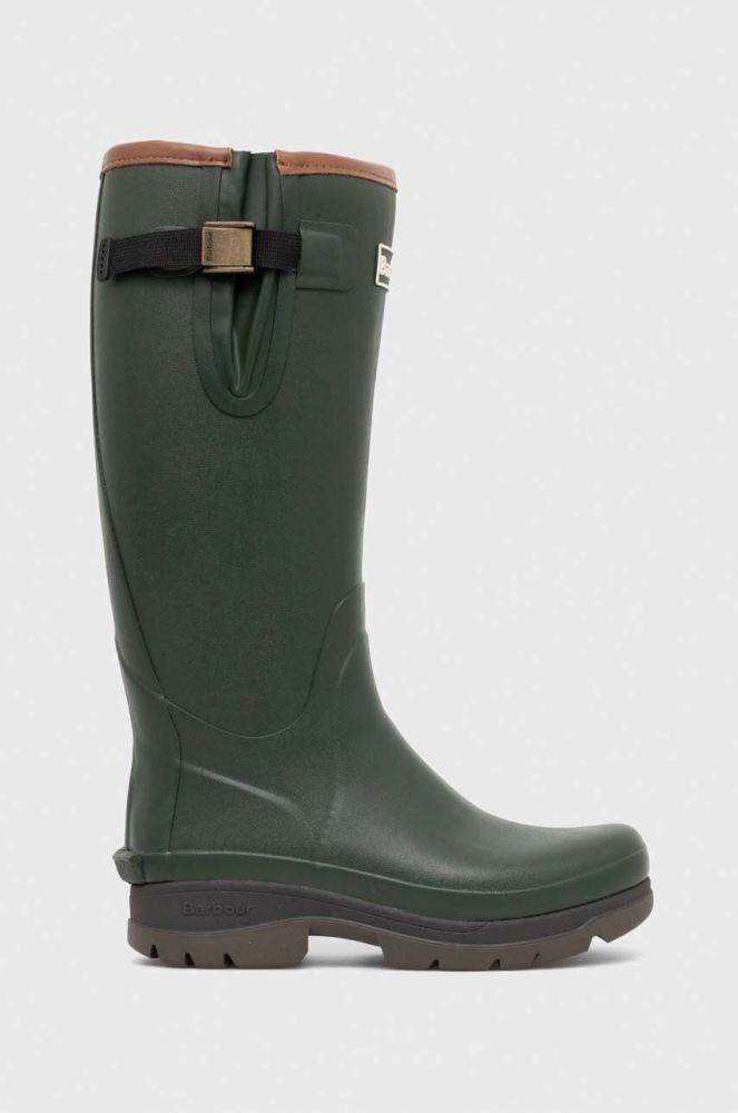 Гумові чоботи Barbour Tempest чоловічі колір зелений MRF0016OL51