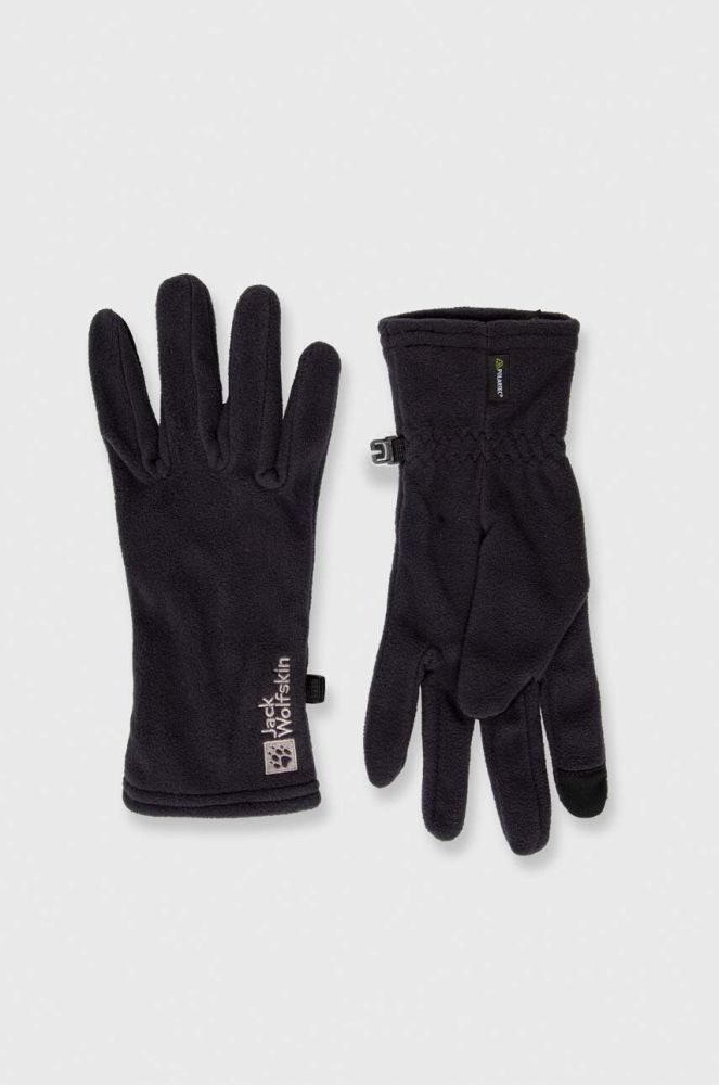 Рукавички Jack Wolfskin колір чорний (3538339)