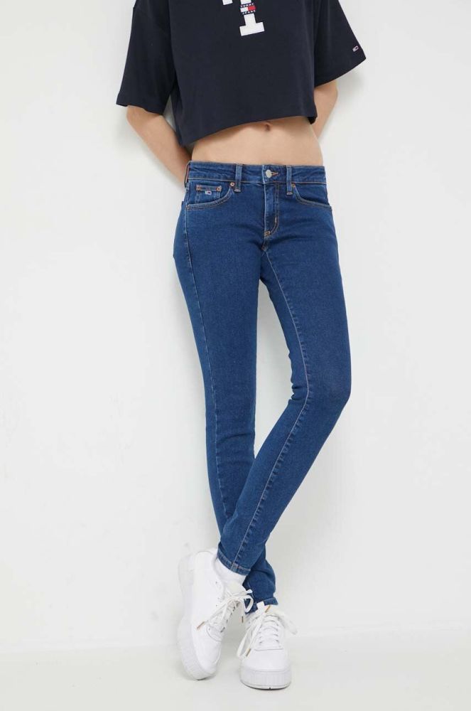 Джинси Tommy Jeans Sophie жіночі колір синій