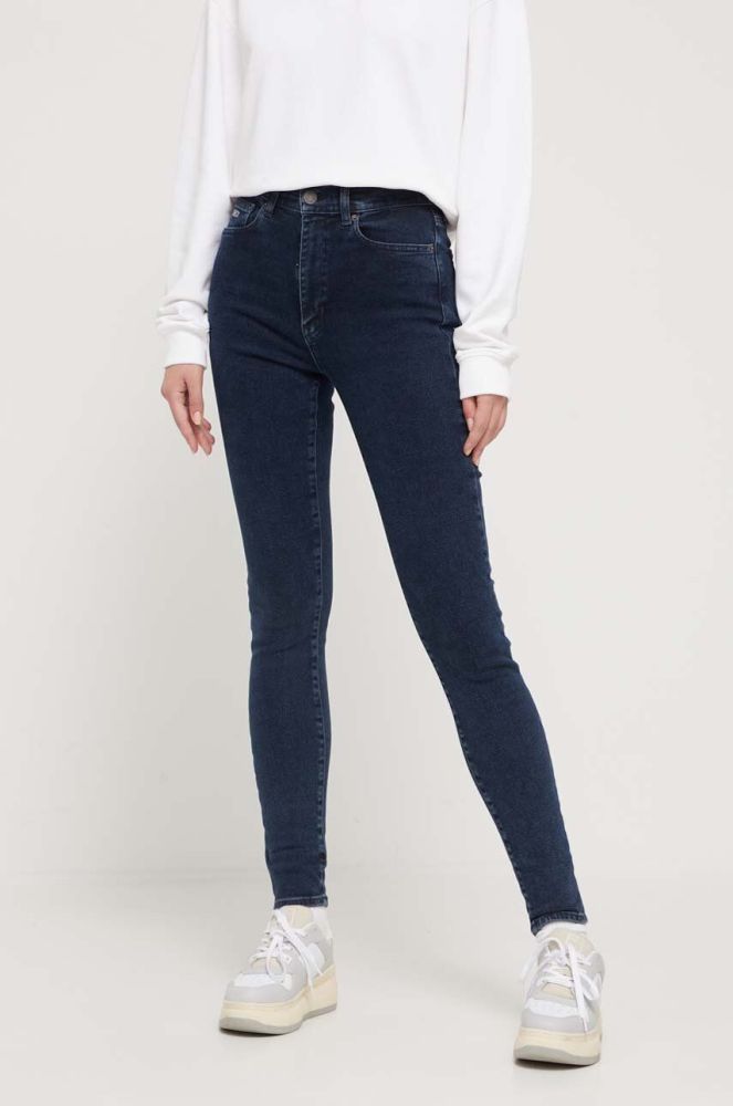 Джинси Tommy Jeans Sylvia жіночі колір синій (3565906)