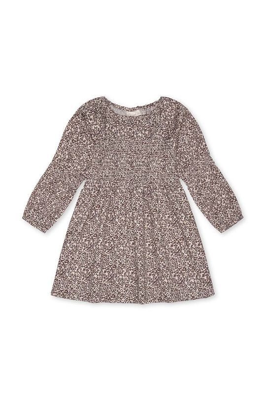 Дитяча бавовняна сукня That's mine 024628 Brianna Dress колір коричневий