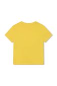 Дитяча бавовняна футболка Marc Jacobs колір жовтий з принтом (3422383)