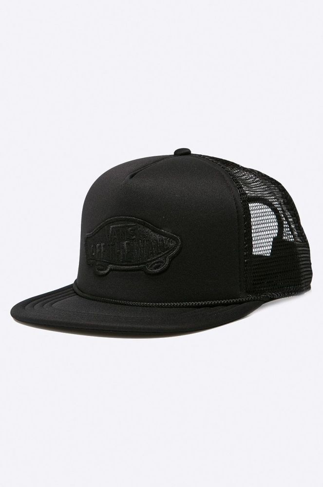 Vans - Кепка VN000H2VBLK1-tru.black колір чорний
