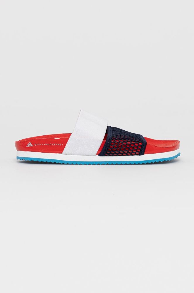Шльопанці adidas by Stella McCartney жіночі колір червоний
