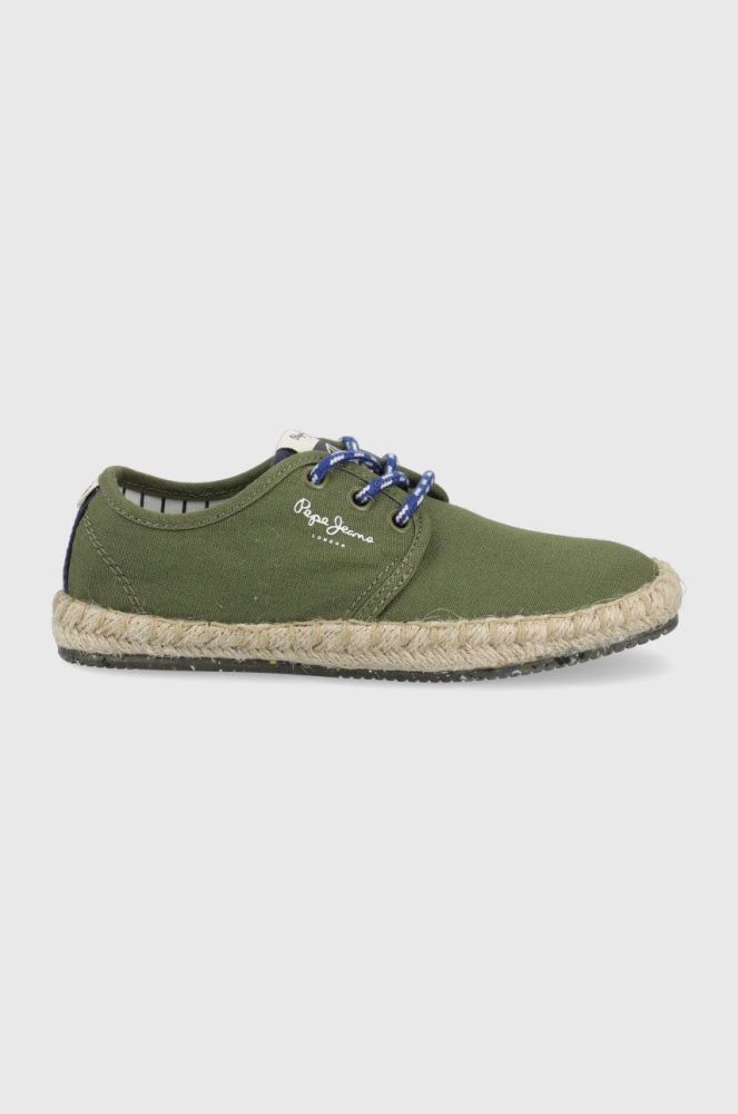 Дитячі кеди Pepe Jeans колір зелений (2177034)