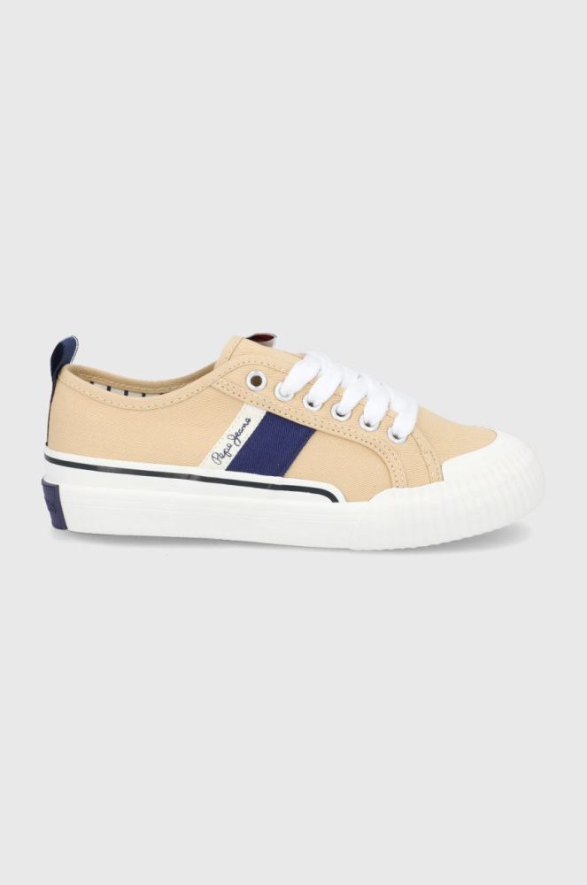 Дитячі кеди Pepe Jeans колір бежевий (2097004)