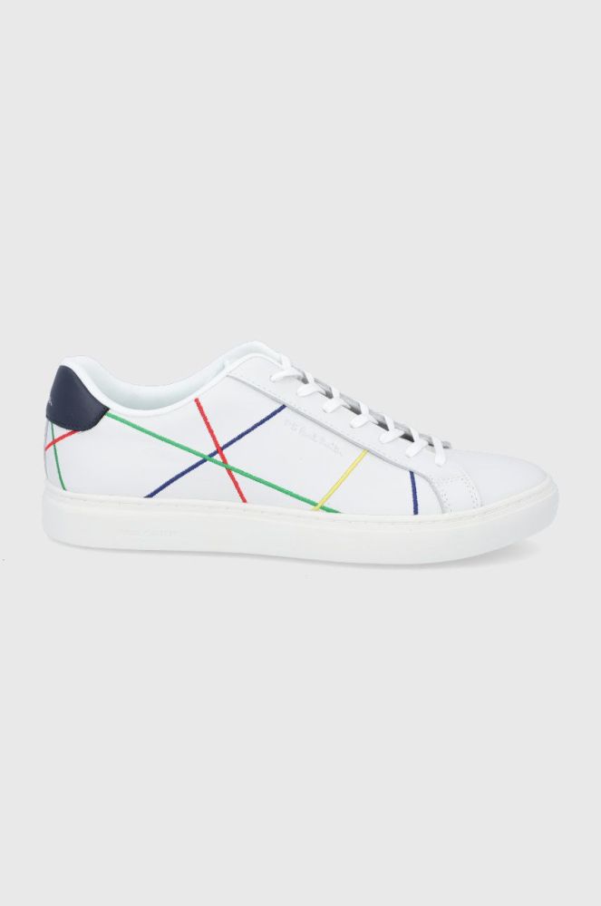 Шкіряні черевики Paul Smith колір білий