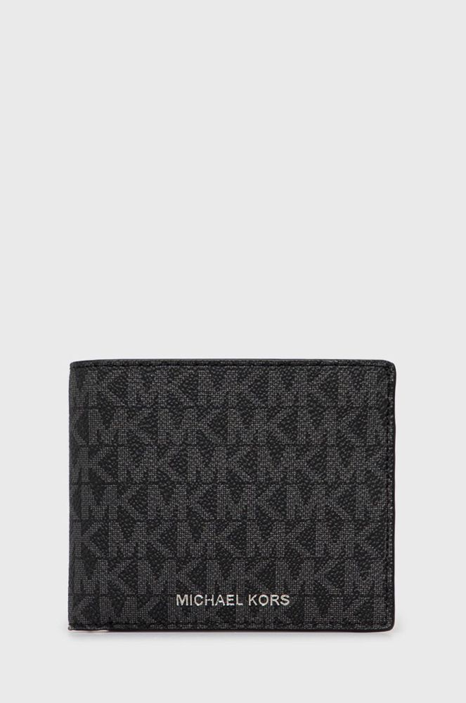 Гаманець Michael Kors чоловічий колір чорний (2164469)