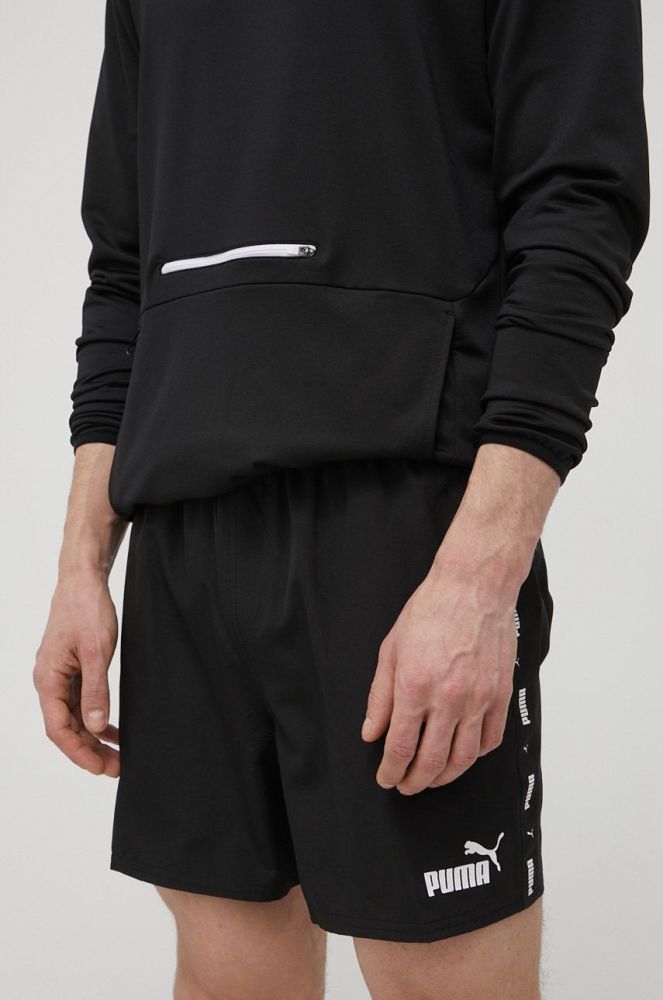 Шорти для тренувань Puma Ess+ Tape 849043 чоловічі колір чорний