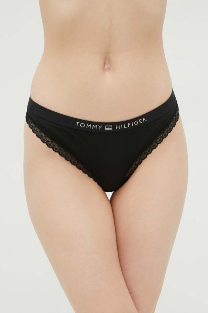 Бразиліани Tommy Hilfiger колір чорний