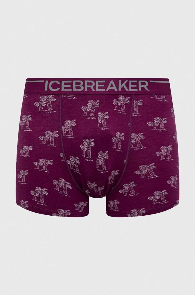 Функціональна білизна Icebreaker Merino Anatomica колір фіолетовий