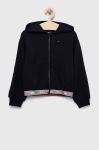 Дитяча кофта Tommy Hilfiger колір синій з капюшоном з аплікацією (3228858)