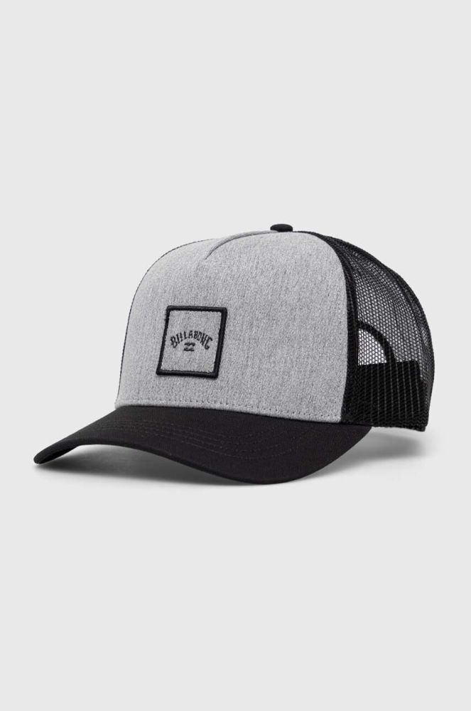 Кепка Billabong колір чорний з аплікацією (3098783)