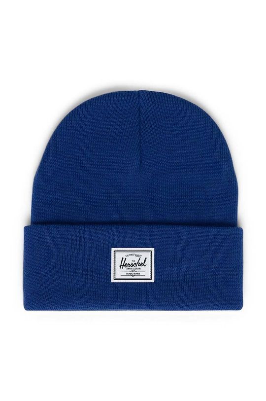 Шапка Herschel колір блакитний (3405199)