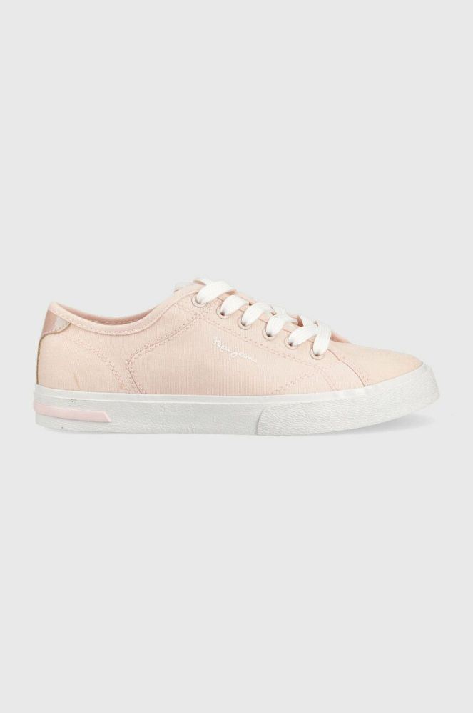Кеди Pepe Jeans KENTON жіночі колір рожевий PLS31440