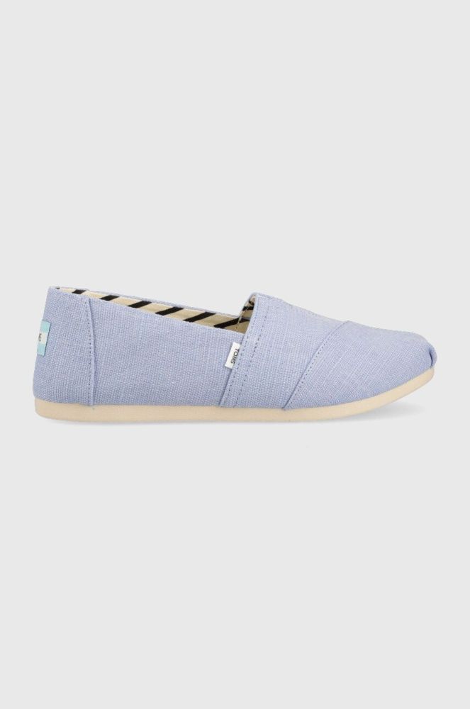 Еспадрилі Toms Alpargata 10019651 колір блакитний
