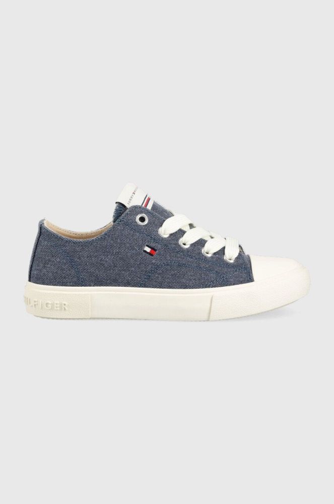 Дитячі кеди Tommy Hilfiger колір блакитний (2965721)