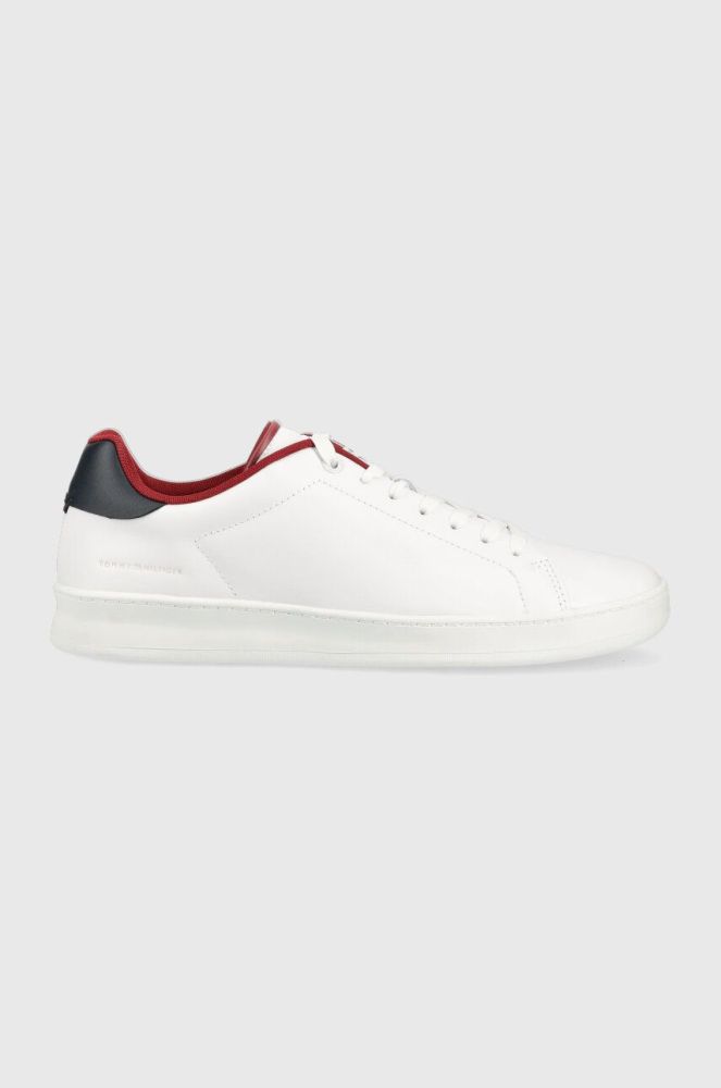 Шкіряні кросівки Tommy Hilfiger COURT SNEAKER LEATHER CUP колір синій (3292966)
