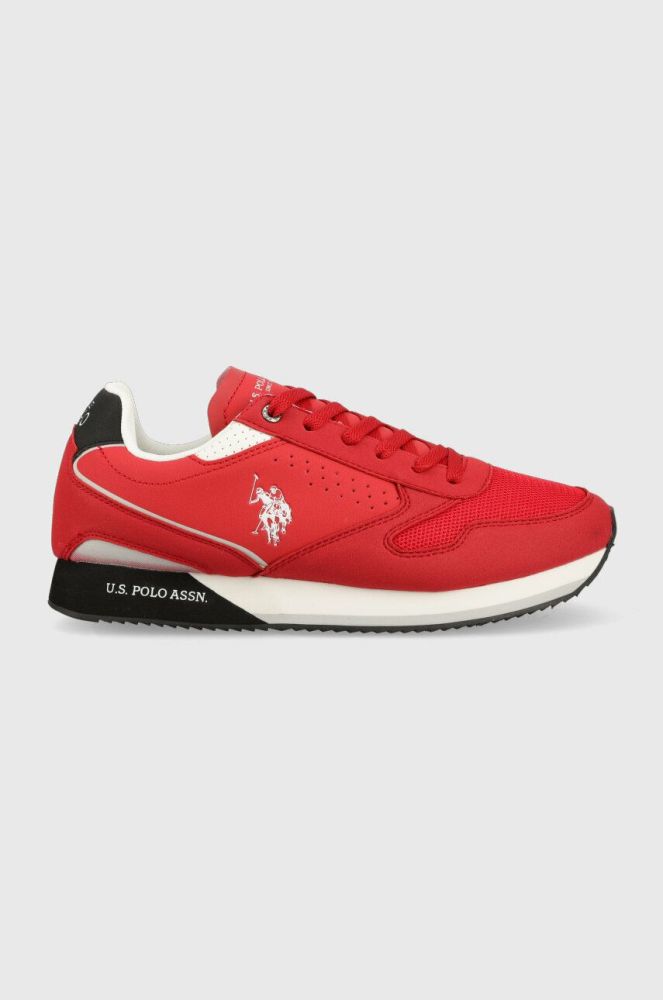 Кросівки U.S. Polo Assn. NOBIL колір червоний