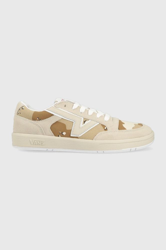 Кросівки Vans Lowland CC колір бежевий VN0A7TNLTWH1