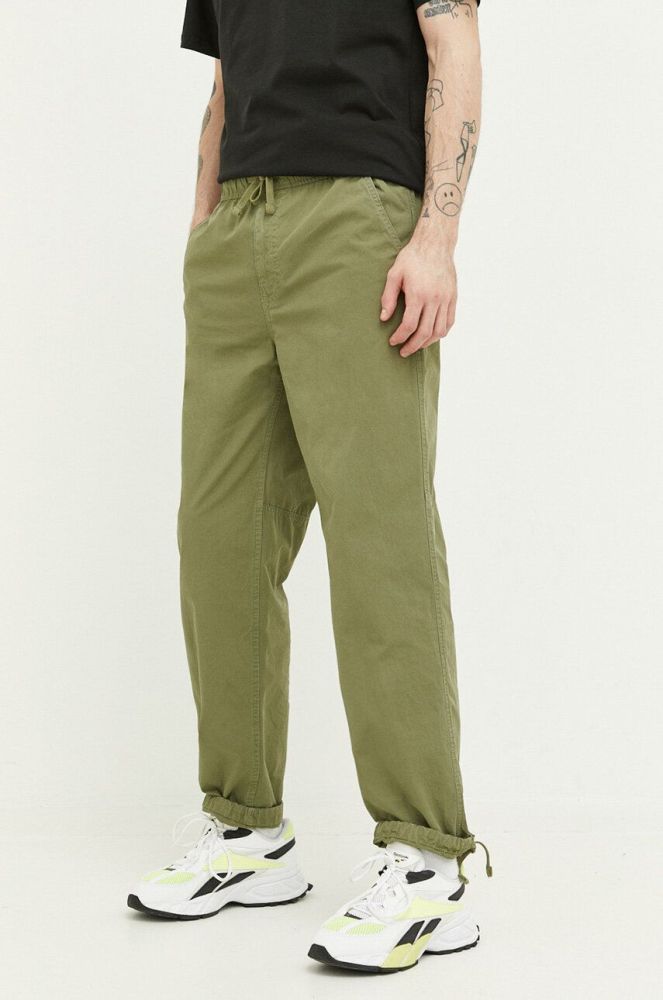 Штани Superdry чоловічі колір зелений пряме (3219508)
