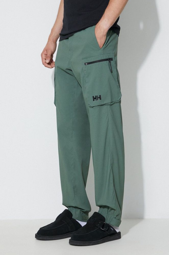 Штани outdoor Helly Hansen Move QD 2.0 колір зелений