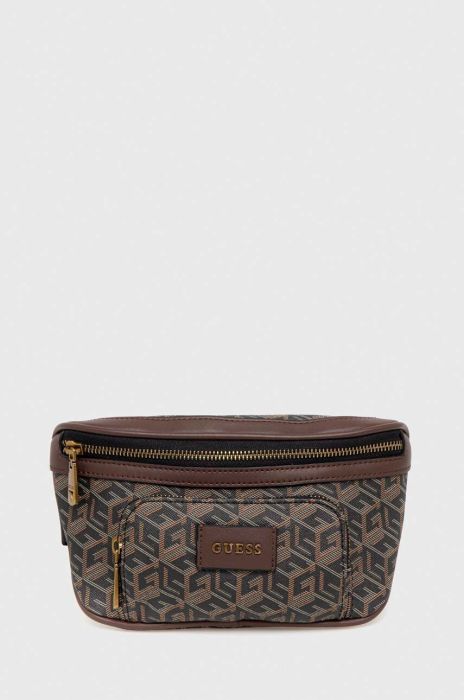 Сумка на пояс Guess колір коричневий (3163815)